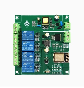 DC7-28/5V 30A <strong>ESP8266</strong> <strong>WIFI</strong> 4 Channel <strong>Relay</strong> <strong>Module</strong> ESP-30A <strong>ESP8266</strong> <strong>WIFI</strong> 4 Channel <strong>Relay</strong> <strong>Module</strong> ESP-12F Development Board ESP32CAM - Product Image 1