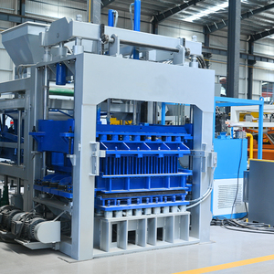 QT15-15 khối rỗng Máy làm gạch bê tông và các thành phần bơm lõi để bán - Product Image 3