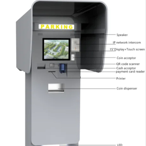 Máquina de Ticket de aparcamiento inteligente para exteriores, sistema de estacionamiento, equipo de tarjeta RFID, quiosco de Sistema de Gestión de colas Vechic - Product Image 2
