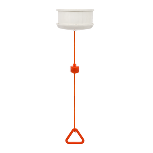 Sistema de llamada de enfermera de hospital miTEC con botón de emergencia de cable de tracción e intercomunicador de 2 vías para sistema de asistencia por cable con respaldo de UPS - Product Image 4