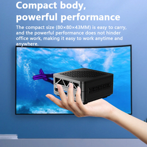 Mini PC Serie 2,5 CPU Atom C3558 C3758R C3808, 10G SFP +/G LAN/Consola/VGA, Qotom Mini Server/ Router Firewall - Product Image 2