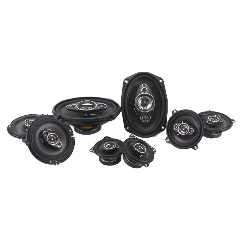 4.5 polegadas neodímio gama completa chifre 5.25 polegadas carro áudio coaxial porta chifre alto-falante com cones tweeter 100w