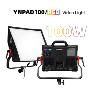 YouTube & Tiktok fotoğraf aydınlatması için YONGNUO YNPAD100 RGB tam renkli 100W stüdyo Video ledi Panel AYDINLATMA - Product Image 2
