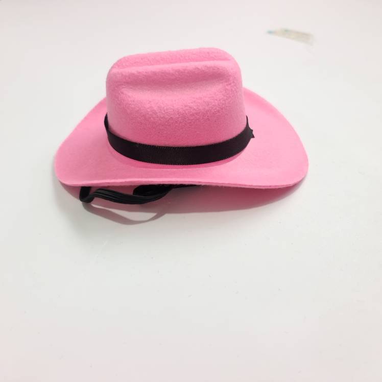 Corde de menton en ruban de casquette rose