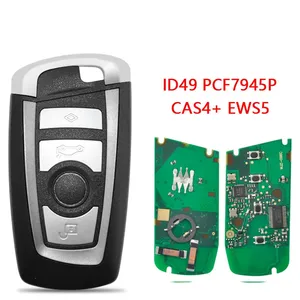 Car Remote Control <strong>Key</strong> for BMW 1 3 5 Series CAS4+ EWS5 ID49 Chip PCF7945P 315MHz 434MHz 868MHZ Keyless Entry <strong>Key</strong>