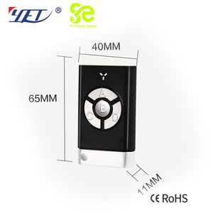 Codice di apprendimento nuovo stile rotolamento codice YET2194 RF telecomando telecomando porta Garage telecomando universale senza fili - Product Image 5