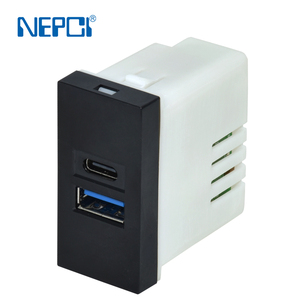 Módulo de carga rápida USB tipo C, 22,5x45mm, 20 - Product Image 5