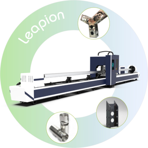 Taglio a tre mandrino macchina taglio tubo Laser acciaio carico automatico e scarico - Product Image 1