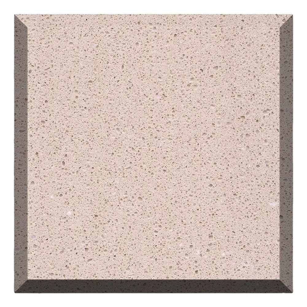 Factory Price Crystal White Glass Polished Terrazzo Cement Wall Floor Tiles For Shopping Mall