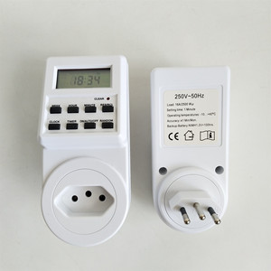 บราซิลอิเล็กทรอนิคส์จับเวลาสวิทช์เสียบปลั๊กตั้งเวลา250V 50Hz 7วัน12/24ชั่วโมงซ็อกเก็ตโปรแกรมจับเวลา - Product Image 4