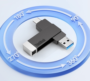 Yüksek hızlı 64GB USB 3.0 Flash sürücü BU100 büyük kapasiteli tip-c çift arabirim cep telefonu bilgisayar için çift amaçlı Metal - Product Image 4