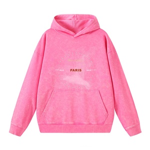 OEM高品质印花100% 棉定制品牌连帽衫