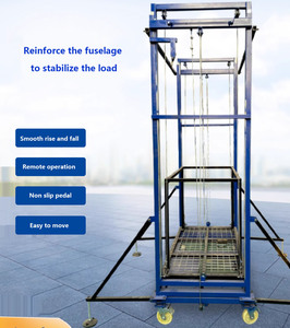 Control Electric Lifting Scaffolding (<strong>load</strong> 500 Kg) Mobile Telescopic Folding Multi-functional Lifting <strong>Platform</strong> - Product Image 3