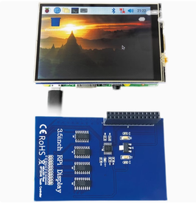 โมดูล LCD Raspberry PI TFT 3.5 นิ้ว (320*480) หน้าจอสัมผัสสายรุ้งsemi
