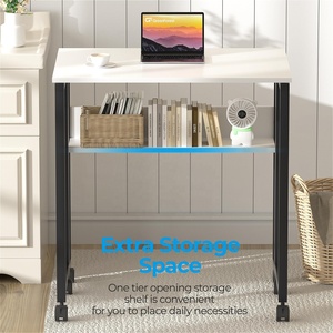 Escritorios plegables para computadora, mesa para computadora portátil, pequeña mesa plegable para juegos, computadora portátil, escritorio para el hogar, marco de Metal, pequeña mesa plegable para computadora portátil - Product Image 4