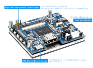3.5 pollici LCD (E) Waveshare capacitivo Touch IPS Display LCD (E) 640x480 Jack Audio per Raspberry Pi OS Ubuntu Kali WIN10 IoT - Product Image 6