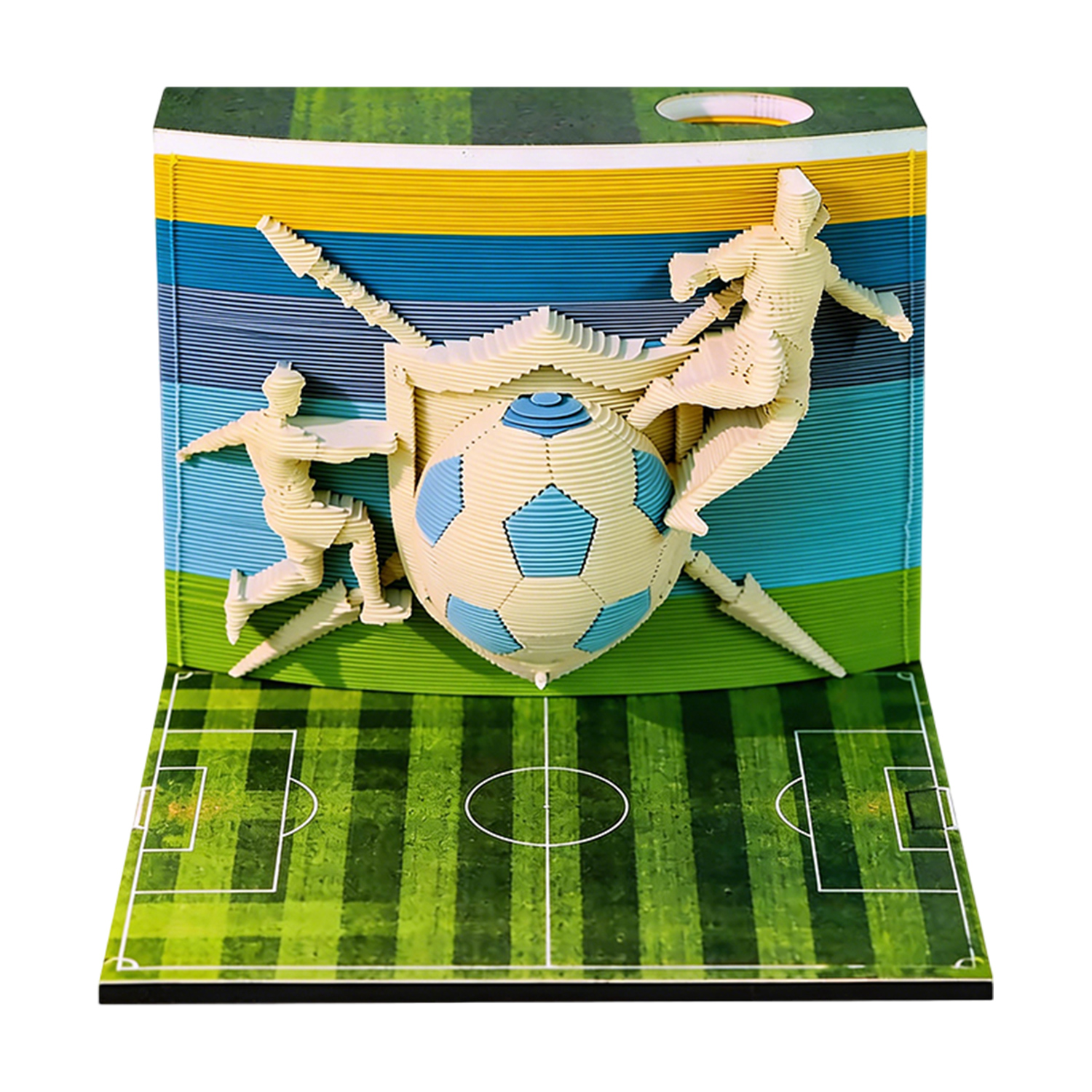 Match de football blanc