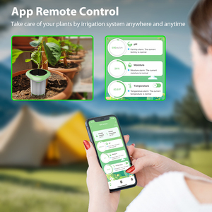 Tuya intelligente sensore del suolo Wireless IP66 giardinaggio temperatura e misuratore di umidità per la piantagione di terreno tappeto erboso Tester