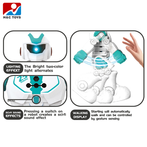 Robots de programación de control remoto multifunción robot de baile RC con juguetes robot de luz y música