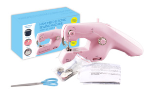 ZDML-6 New vof thương hiệu dễ dàng để sử dụng mini cầm tay tấm ga trải giường máy may lockstitch - Product Image 6