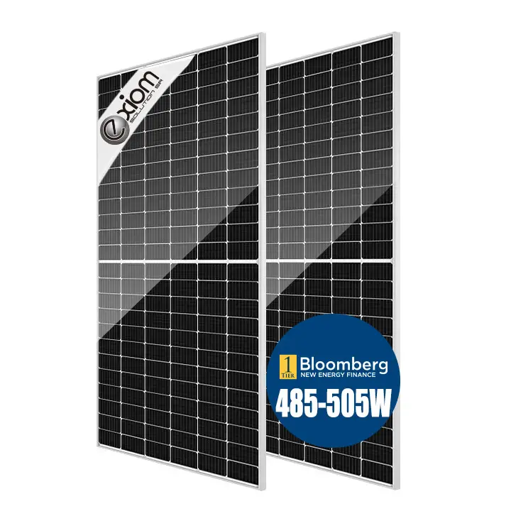 İthalat GÜNEŞ PANELI Exiom 182mm yüksek verimli güçlü enerji güneş panelleri 485w 490w 495w 500w 505w