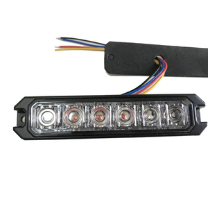ไฟเตือน LED 6ดวงสำหรับติดพื้นผิวไฟแฟลชแสงสีเขียวอ่อนแตะลบเพื่อเปลี่ยนรูปแบบแฟลช LTD16E - Product Image 3