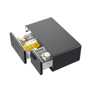 Mini Bar <strong>Multi</strong> <strong>Functional</strong> Refrigerator Smart Coffee <strong>Table</strong> High Bass Music Player Speakers Mobile Charger - Product Image 2