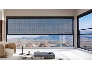 JYing Intelligent Electric Remote Controlled Lift and Lower <strong>Window</strong> Double Pane Glass Vertical Lifting <strong>Window</strong> - Product Image 3
