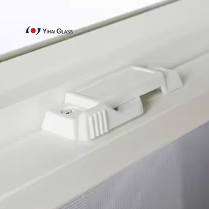 Janela De Vinil Única Pendurada Com Tela Janelas Duplas Penduradas Com Moldura Upvc E Painel De Vidro Janelas Upvc