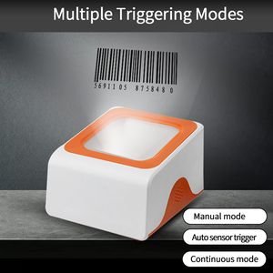 OEM Handsfree 1d 2d Barcode Scanner Wired Desktop Qr <strong>Code</strong> Scanner for Supermarket Pos Machine - Product Image 2