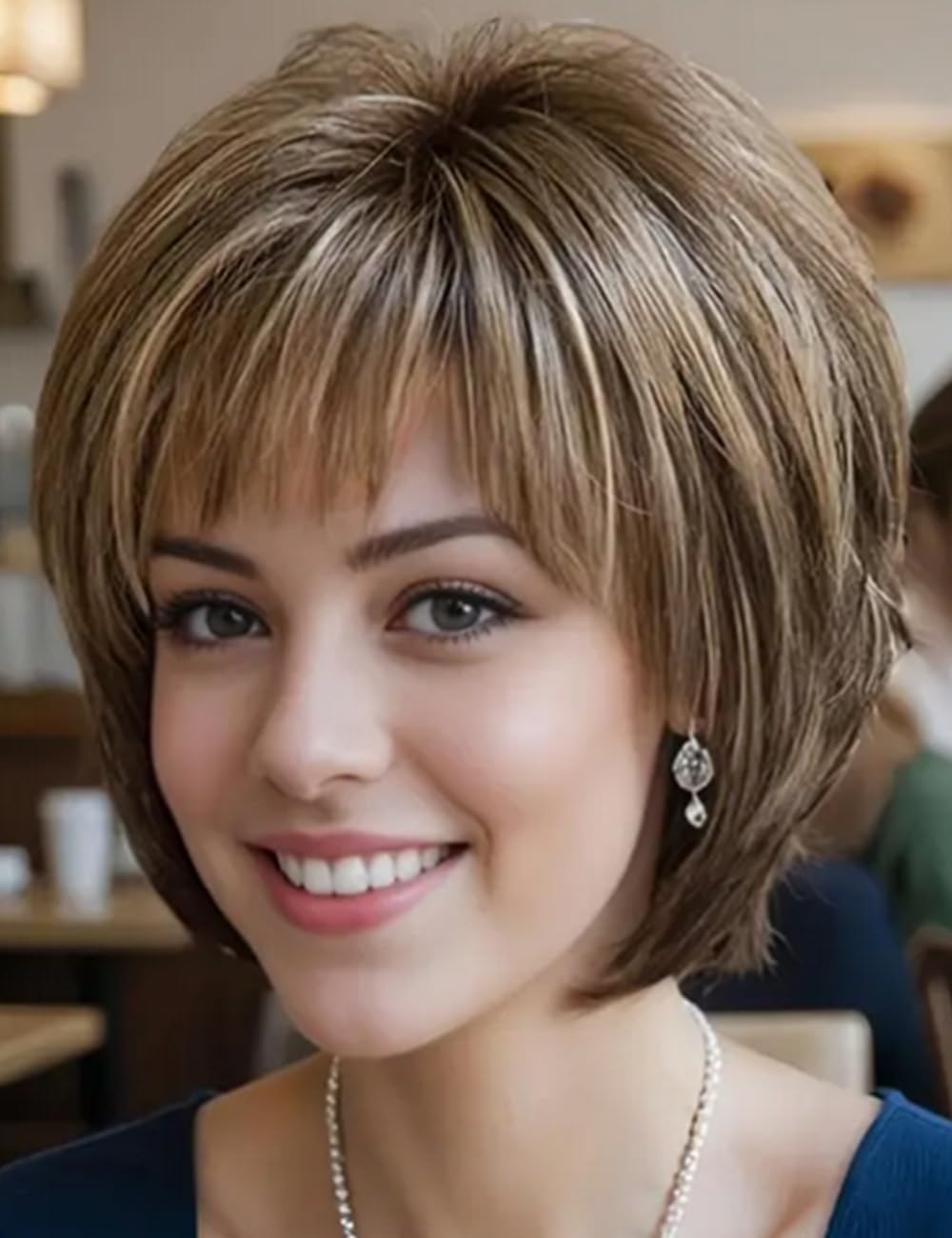 Brun mélangé blond