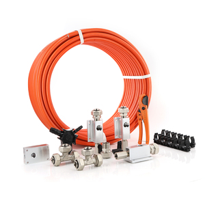 Air Compressor Accessories Kit Piping System1/<strong>2</strong> Inch X 100 Feet <strong>HDPE</strong>-Aluminum Air Compressor Hose Set - Product Image 1