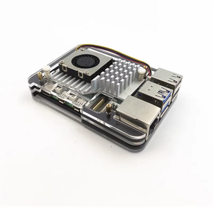 Raspberry Pi 5 guscio protettivo acrilico 5-Layer con supporto per estensioni ufficiali fan installazione componenti elettronici - Product Image 5