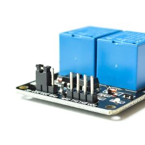 1ピース/ロット5V 2チャンネルリレーモジュールArdui ARM PIC AVR DSP電子5V 2チャンネルリレーモジュール用シールド - Product Image 3