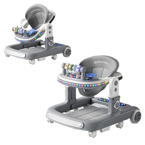 Multi-functional <strong>Baby</strong> Children's Walker Can Be Pushed Can <strong>Sit</strong> to Learn to Walk Starting Car - Product Image 1