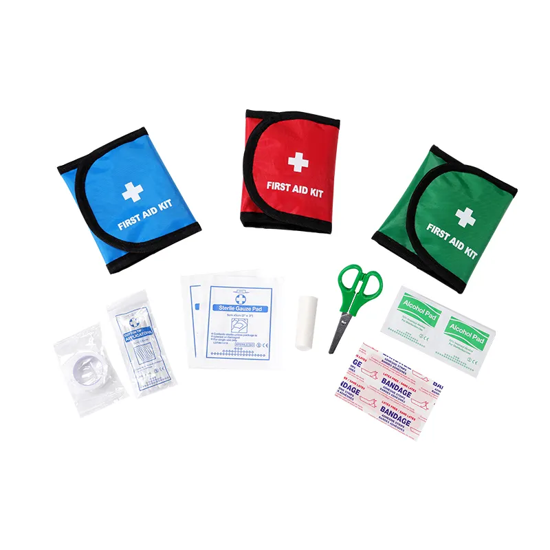 Fabbrica su misura economico piccolo quadrato Mini Kit di emergenza viaggio Kit di pronto soccorso per le donne regalo bambini a casa