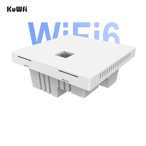 Servidor en la nube KuWFi remoto 256MB RAM Banda dual 3000Mbps Punto de acceso interno inalámbrico para interiores con interfaz trasera 1*1G - Product Image 1