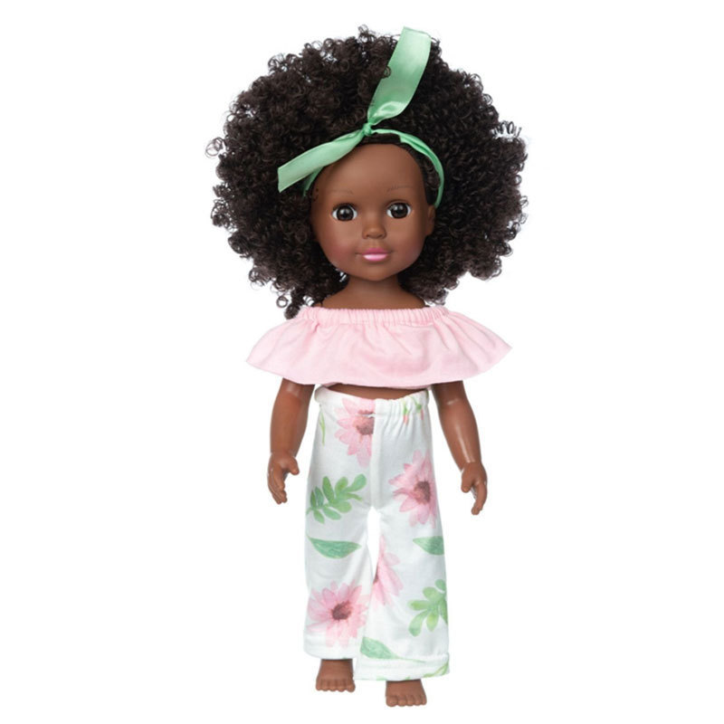 Q14-040c pink and white floral pants-14-inch american girl doll