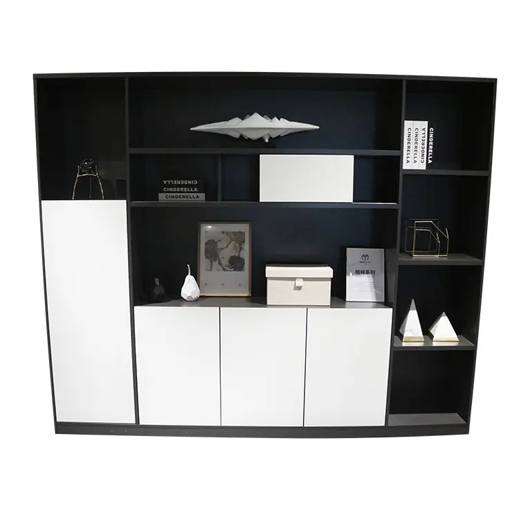 Archivador de muebles de diseño moderno archivadores de madera gabinete de almacenamiento equipo de oficina