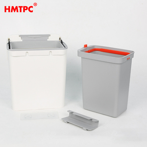 Sliding Lid <strong>Bin</strong> Odour Resistant Recycling <strong>Bin</strong> Wall Mounted Design <strong>Bin</strong> Suitable for Use on Countertops and Under Sinks. - Product Image 5