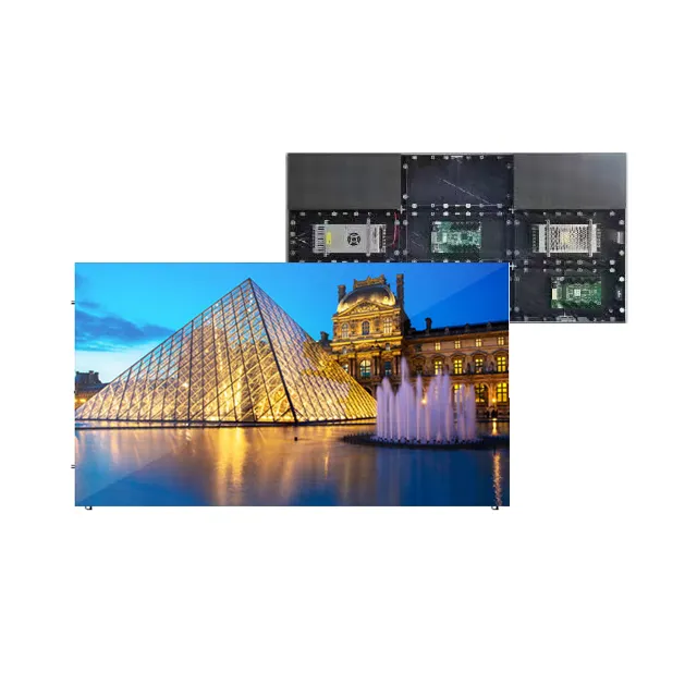 Маленький шаг пикселей P2.5 1,25 1,5 1,6 1,8 мм тонкий светодиодный дисплей для помещений 4K SMD1515 2 мм Высокая частота обновления Тонкий Full HD P2 светодиодный экран