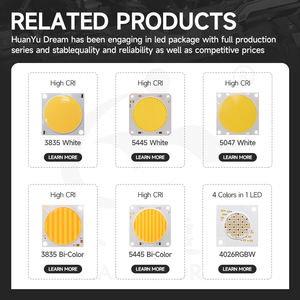 หลอดไฟ <span class=keywords><strong>LED</strong></span> <span class=keywords><strong>COB</strong></span> แบบสองสี Dual CCT <span class=keywords><strong>100W</strong></span>+<span class=keywords><strong>100W</strong></span> 150W+150W 200W+200W 300W+300W ค่า CRI สูง 97Ra ชิป <span class=keywords><strong>LED</strong></span> <span class=keywords><strong>COB</strong></span> สองสีสำหรับอุปกรณ์ถ่ายภาพ - Product Image 6