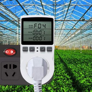 Termostato Digital con temporizador, controlador de temperatura, toma de corriente con temporizador, <span class=keywords><strong>Sensor</strong></span>, sonda de calefacción y refrigeración, EU/US/AU/UK - Product Image 4