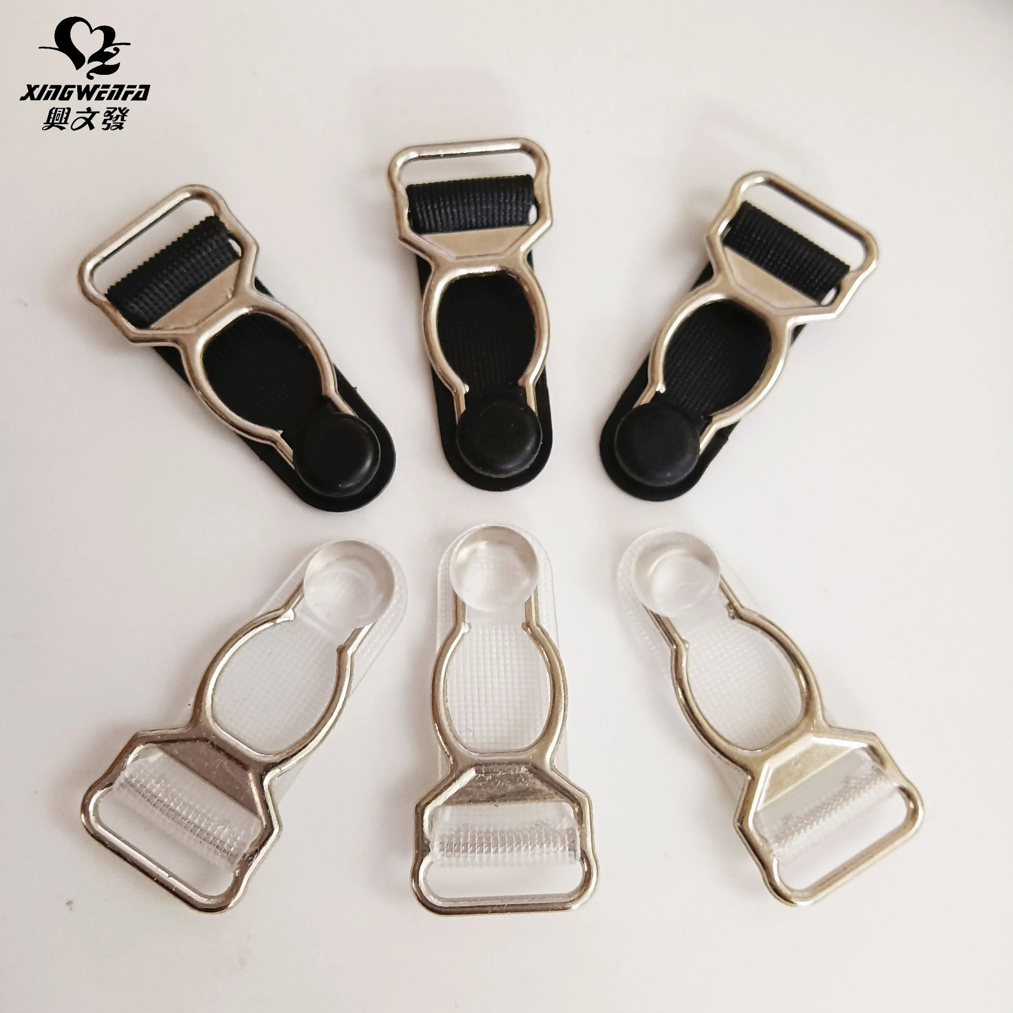 12mm silver Zinc alloy suspender clip garter belt hook clip