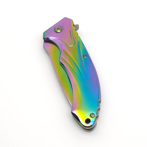 Dao Thép Không Gỉ Mạ Titan Màu <span class=keywords><strong>Chromatic</strong></span> Cho Cắm Trại Đi Bộ Đường Dài Săn Bắn - Product Image 4