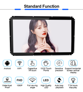 Pantalla LCD de 22 pulgadas para publicidad, Monitor de televisión con Wifi, Android, marco abierto, señalización Digital y pantalla - Product Image 2