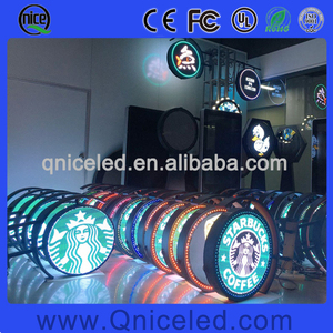 Wifi USB 3G 4G Control remoto Programable LED Señal redonda Logo Círculo Pantalla de video 0,5 M 0,6 m Diámetro Pequeña pantalla redonda LED - Product Image 6