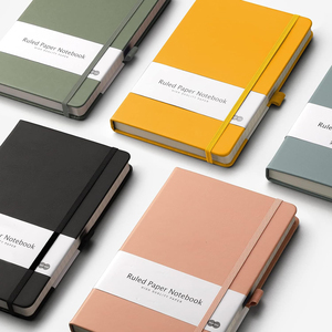 100-Sheet Leather Journal Custom Diary <strong>Notebook</strong> <strong>A5</strong> Lined Journal <strong>Notebook</strong> <strong>With</strong> <strong>Elastic</strong> Strap Pen Holder Memo - Product Image 5