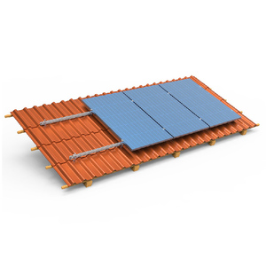 家庭用PVモジュールセルパワールーフグラウンドソーラー取り付け構造ブラケットソーラーパネル - Product Image 6