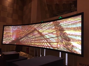 200 Inch Customized <strong>Fixed</strong> Curved <strong>Frame</strong> Projector <strong>Screen</strong>/Cinema <strong>Frame</strong> <strong>Screen</strong>/High Quality <strong>Projection</strong> <strong>Screen</strong> - Product Image 5